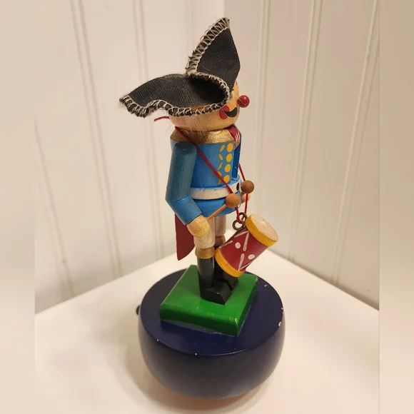 Vintage 1984 Schmid Nutcracker Rotating Music Figure